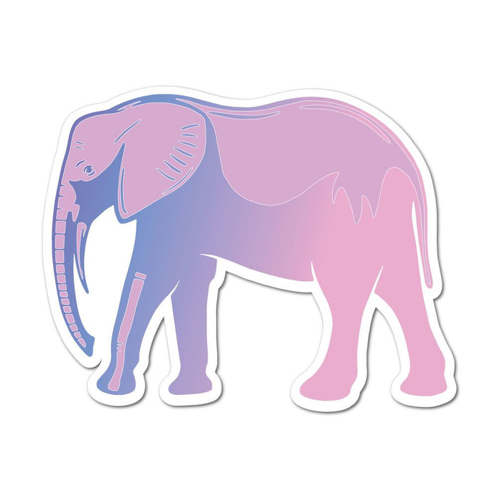 Pretty Elephant Sticker Decal