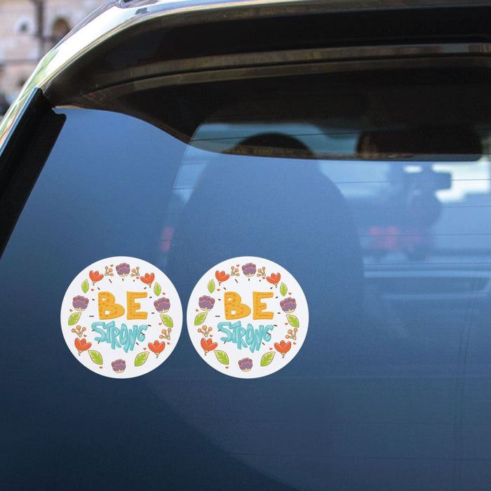 2X You Are Strong Sticker Decal