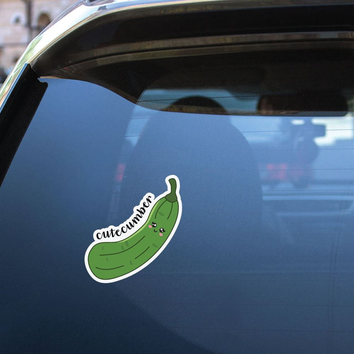 Cutecumber Sticker Decal