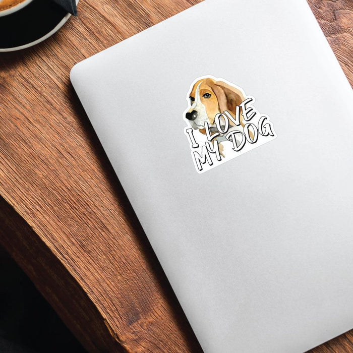Cute Dog Sticker Decal