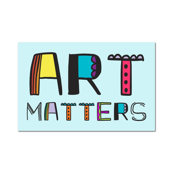 Art Matters Sticker Decal