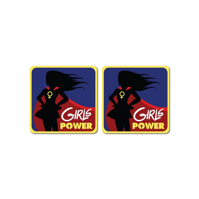 2X Girls Power Sticker Decal