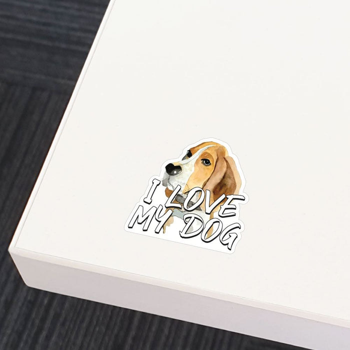 Cute Dog Sticker Decal