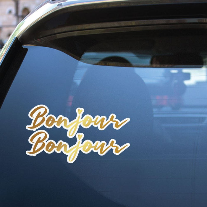 Bonjour Sticker Decal