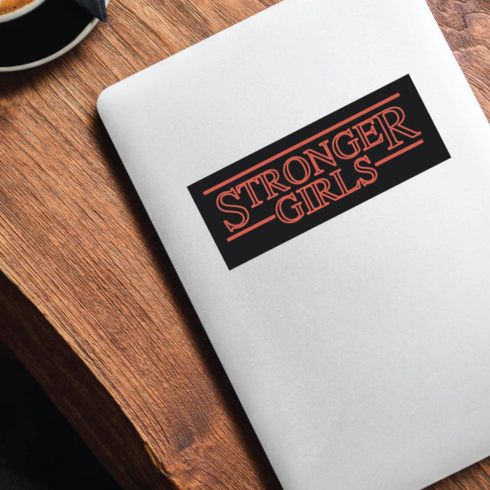 Stronger Girls Sticker Decal