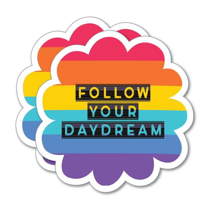 2X Follow Your Daydream Sticker Decal