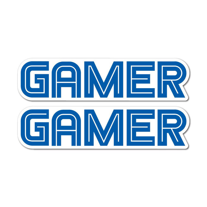 2X I Am A Gamer Sticker Decal