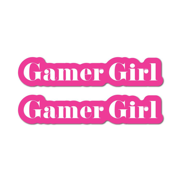 2X Girls Who Game Sticker Decal