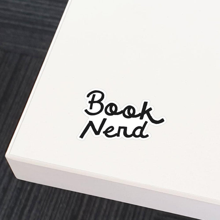 Book Nerd Sticker Decal