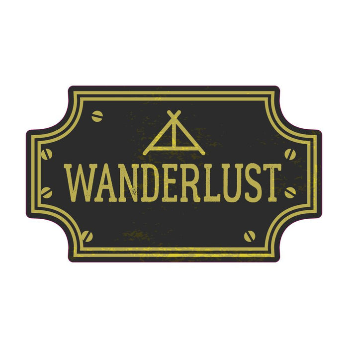 Wanderlust Sticker Decal