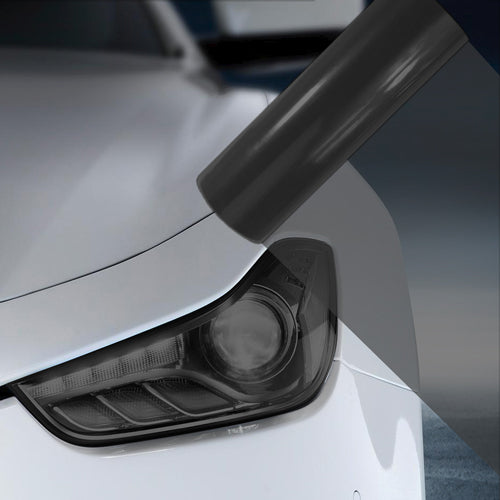 A4 Black Car Headlight Fog Light Tint Film