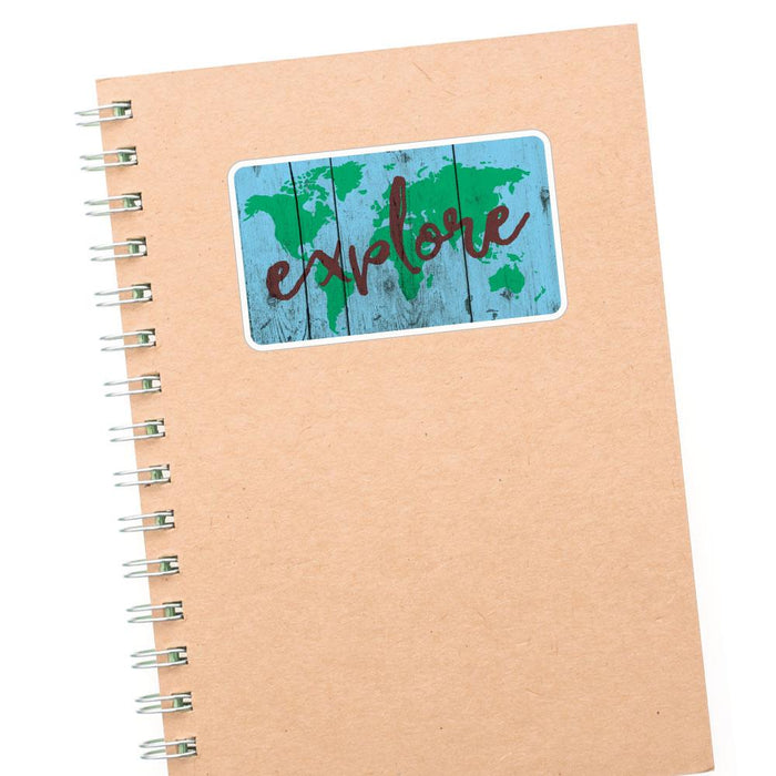Explorative Sticker Explore Sticker Decal | Travel Stickers - Sticker Collective