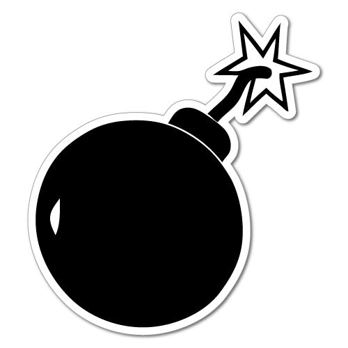Bomb Jdm Sticker Decal | JDM Stickers - Sticker Collective