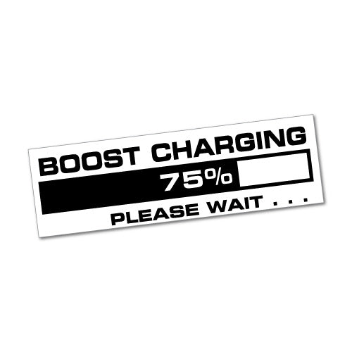 Boost Charging Jdm Sticker Decal