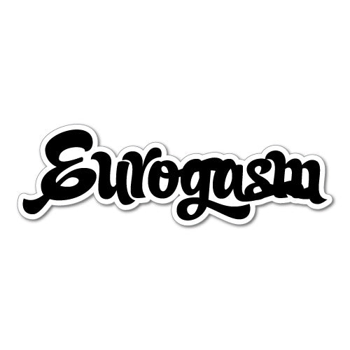 Eurogasm Curly Sticker Decal
