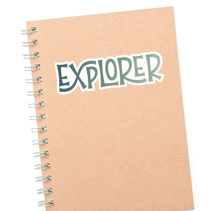 Explorer Icon Sticker Explorer Sticker Decal | Travel Stickers - Sticker Collective