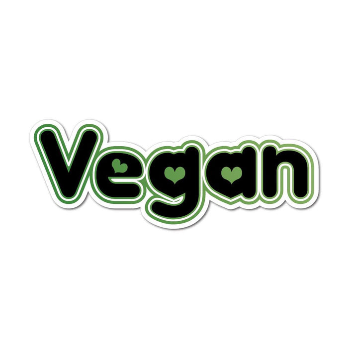Love Vegan Sticker Decal