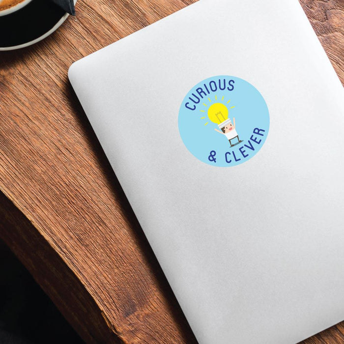 Curious Clever  Sticker Decal