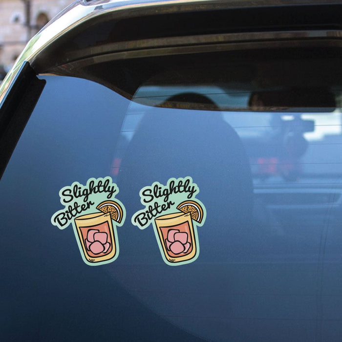 2X Slightly Bitter Sticker Decal