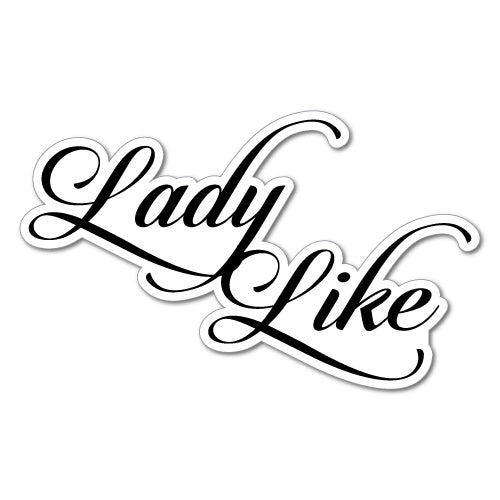 Lady Like Jdm Sticker Decal