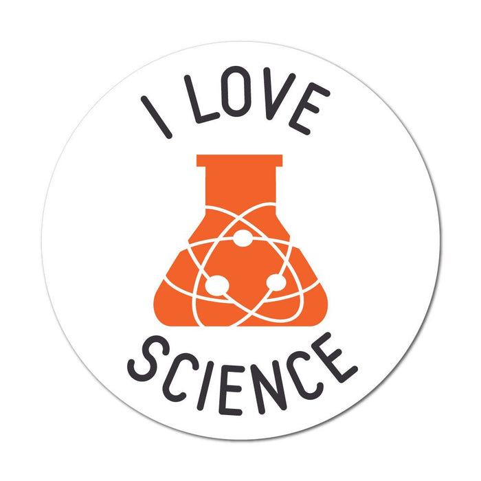 I Love Science Sticker Decal