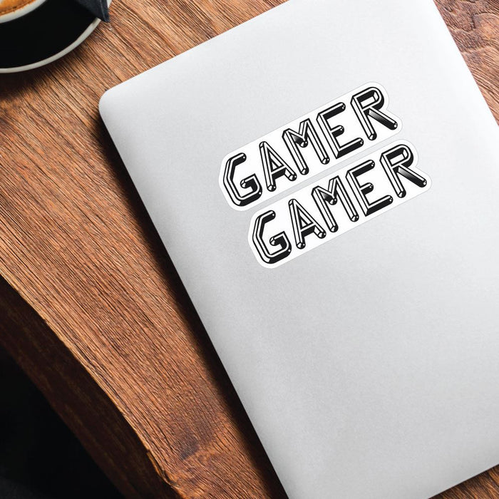 2X I Am A Gamer Sticker Decal