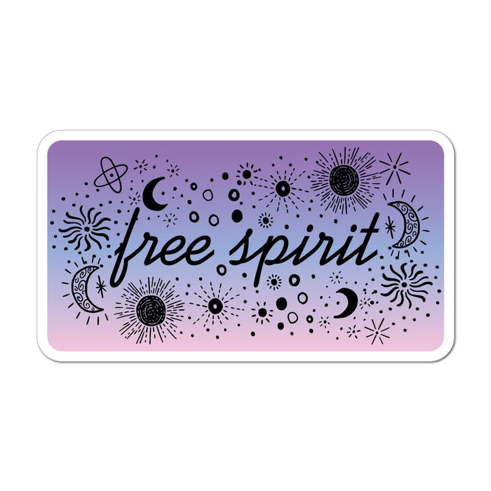 Free Spirit Car Sticker Decal