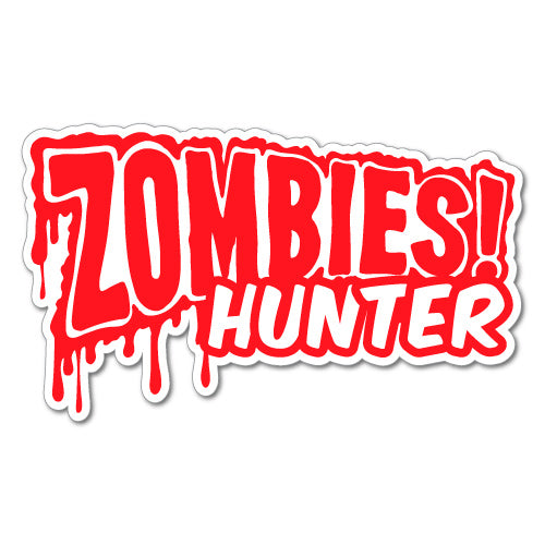 Zombies Hunter Blood Jdm Sticker Decal