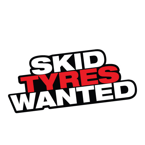 Skid Tyres Wanted Sticker Decal | JDM Stickers - Sticker Collective