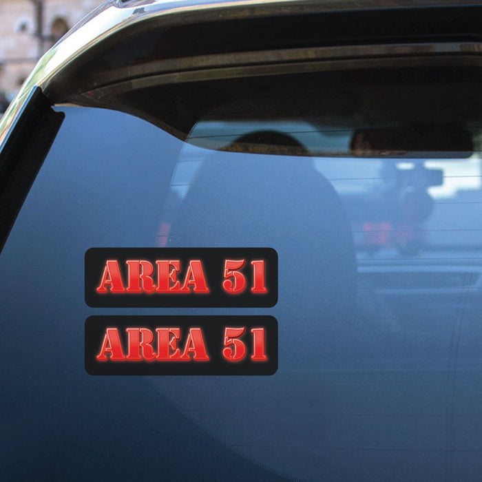 2X Storm Squad Area 51 Sticker Decal