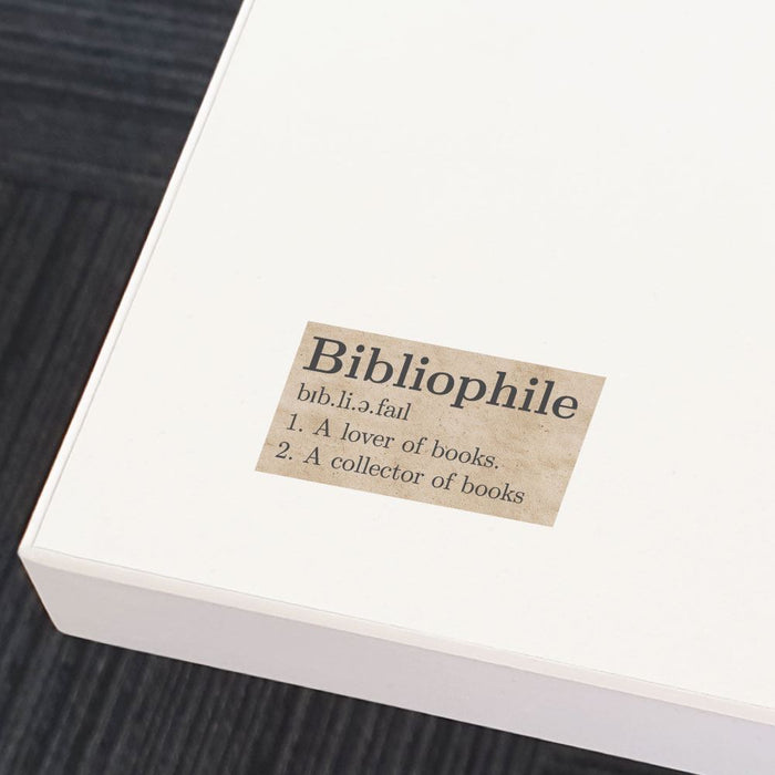 Bibliophile Sticker Decal