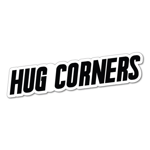 Hug Corners Sticker Decal | JDM Stickers - Sticker Collective
