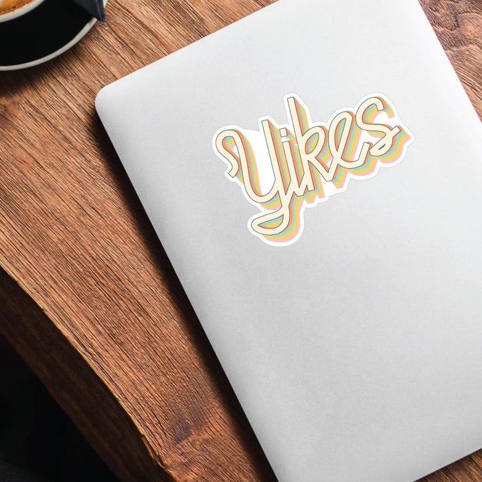 Yikes Sticker Decal