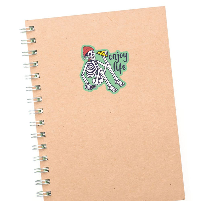 Skeleton Enjoy Life Sticker Decal