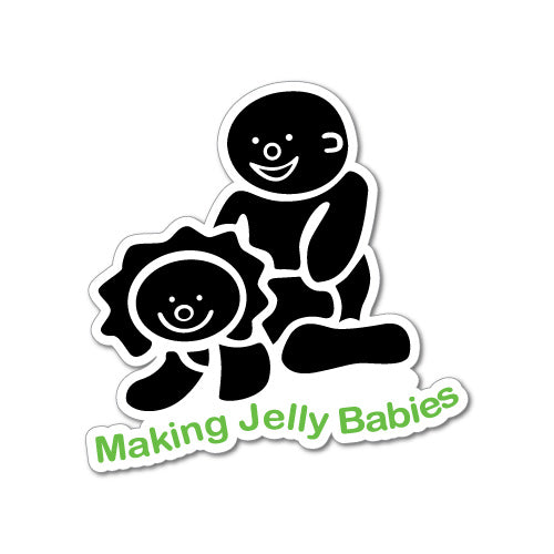 Making Jelly Babies Jdm Car Sticker Decal