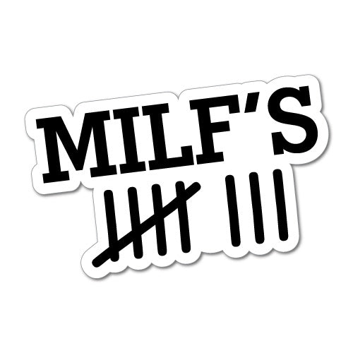 Milfs Counter Jdm Car Sticker Decal