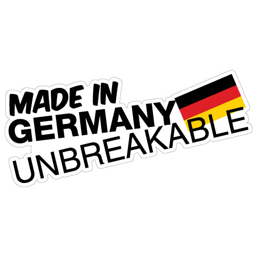Made In Germany Unbreakable Sticker Decal