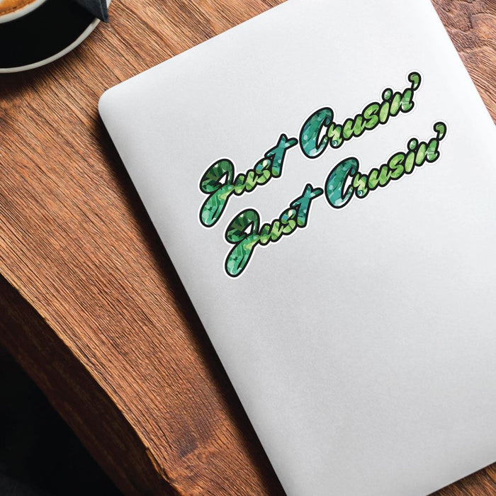 Just Crusin Sticker Decal