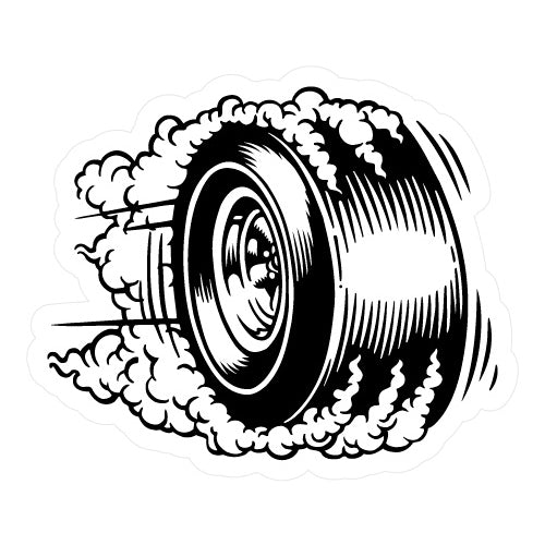 Drift Wheel Jdm Sticker Decal — Sticker Collective