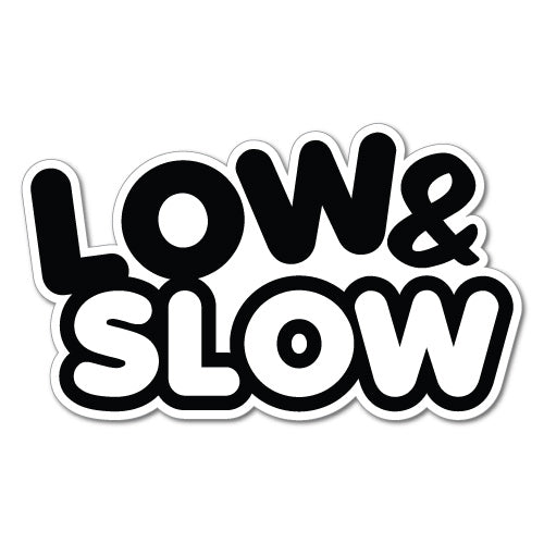 Low & Slow Jdm Sticker Decal