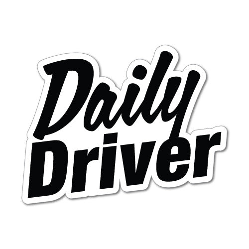 Daily Drive Sticker Daily Driver Jdm Sticker Decal | JDM Stickers - Sticker Collective