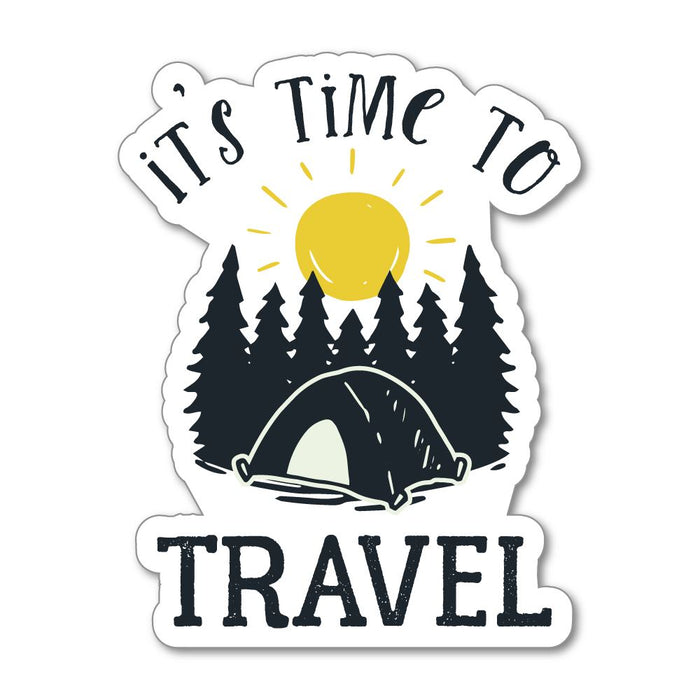 Time To Travel Sticker Decal