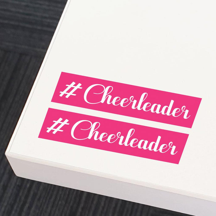 2X Cheerleader Sticker Decal