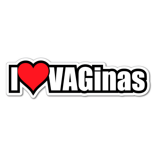 I Heart Vaginas Jdm Sticker Decal