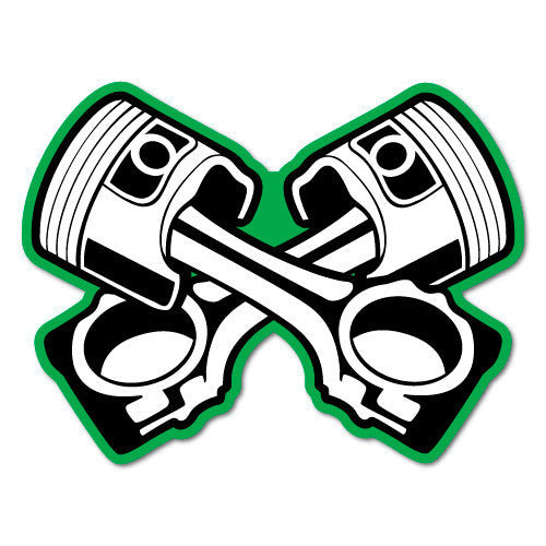 Piston Jdm Sticker Decal | JDM Stickers - Sticker Collective