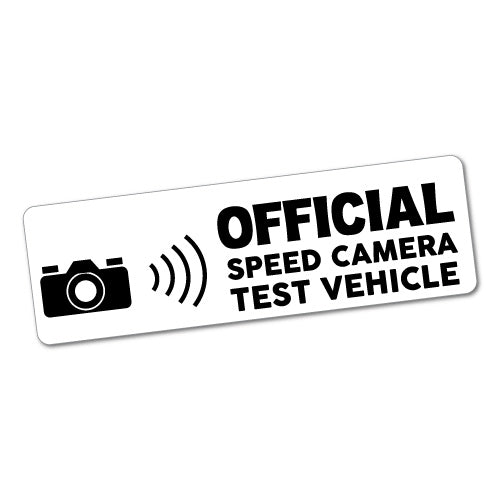 Official Speed Camera Test Jdm Sticker Decal