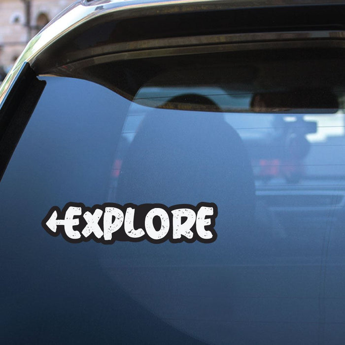 File Explorer Sticker Explore Sticker Decal | Travel Stickers - Sticker Collective