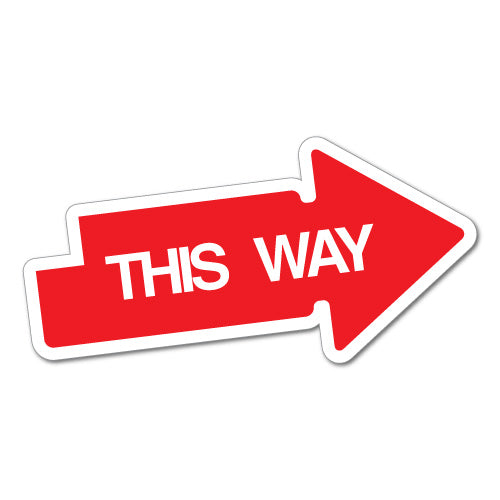 Down This Way Jdm Car Sticker Decal | JDM Stickers - Sticker Collective