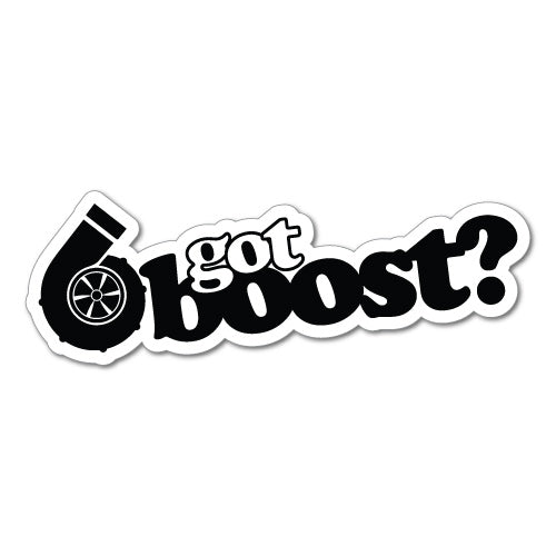 Got Boost? Jdm Car Sticker Decal | JDM Stickers - Sticker Collective