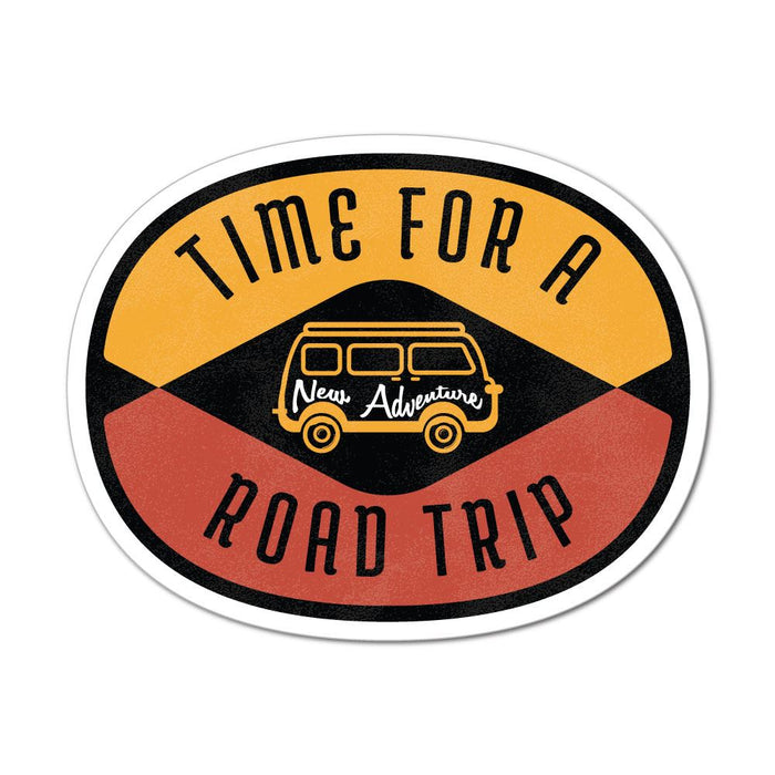 Time For A Road Trip Sticker Decal